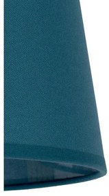 Duolla - CLASSIC M asztali lámpa búra E27, 24 cm, türkiz