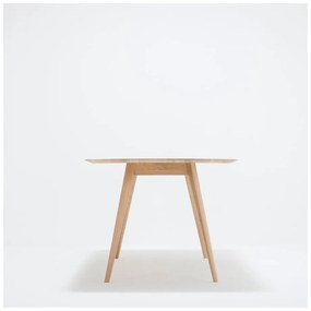 Stafa tömör tölgyfa étkezőasztal, 220 x 90 cm - Gazzda