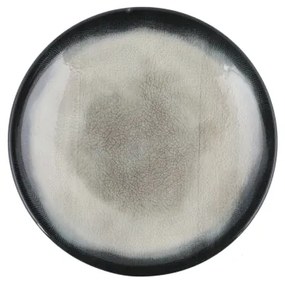 26 részes étkészlet kék/barna/porcelán