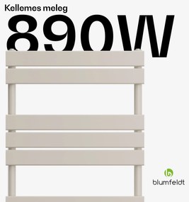 Blumfeldt Fairmont radiátor, 60 x 180 cm, falra szerelhető, modern kivitel, meleg víz