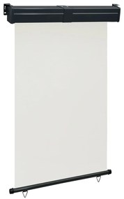 krémszínű oldalsó terasznapellenző 125 x 250 cm