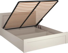 Ágy tárhellyel, 160x200, kasmír, KAROS