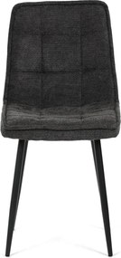 Jídelní židle, šedá, látka, CT-G2048 GREY2