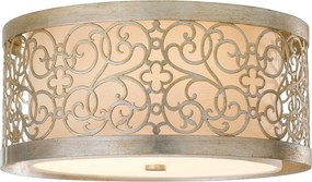 ELSTEAD FE-ARABESQUE-F ARABESQUE Ernyős Mennyezeti Lámpa Ekrü, Patina E27 IP20