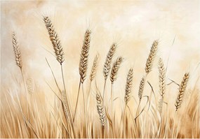 Flizelin fotótapéta Arany búzakalászok Sziléziai táj 312x219 +ragasztó