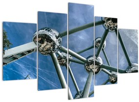 Kép - atomium Brüsszelben (150x105 cm)