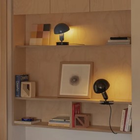 FARO 56100 - Csipeszes asztali lámpa 2in1 BELA 1xE27/15W/230V fekete