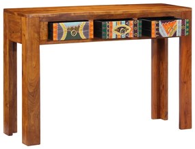 tömör akácfa tálalóasztal 110 x 35 x 75 cm