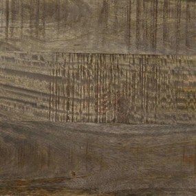 világosszürke tömör mangófa éjjeliszekrény 50x33x60 cm