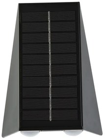 Immax 08490L - LED napelemes fali lámpa szenzorral LED/2W/5V IP54