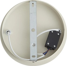 Modern, beépíthető spotlámpa bézs színben, 2 égős, IP44 - Ducha