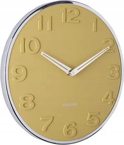 Elemes mustár falióra nappaliba New Original Numbers XX