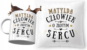 Matilda párna ajándék bögre szett fényképes nyomtatással
