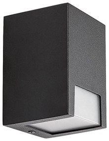 Rabalux 77054 - Kültéri fali lámpa CERNON 1xGU10/7W/230V IP44 fekete