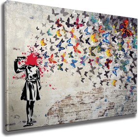 WY51 Banksy vászonkép, 50 x 70 cm