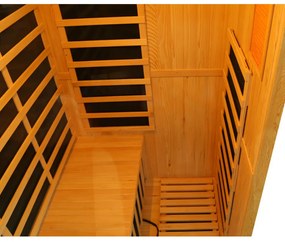 Sauna DeLuxe 3300 Carbon, barna