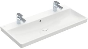 Villeroy & Boch 4156A401 - Függesztett mosdó AVENTO 100x47 cm kerámia/fehér