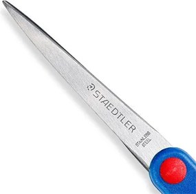 Olló, hobbi, 21 cm, STAEDTLER Noris&amp;reg; 965, kék (TS96521NBK)