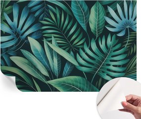 Öntapadós fotótapéta Falra 3D Loft Trópusi levelek 104x70 cm