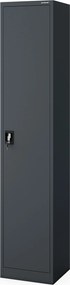 ALEX H2200 antracit kulccsal zárható irattartó szekrény 450 x 2200 x 400 mm