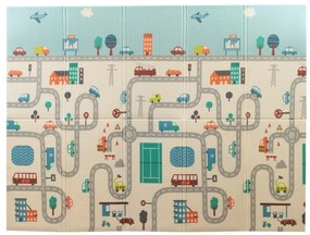 PlayTo City multifunkcionális játszószőnyeg, 200 x 150 cm