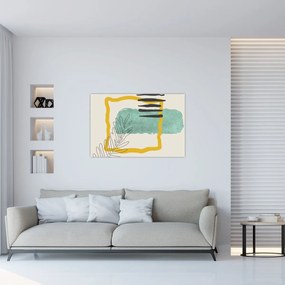 Kép - Absztrakt lapok N⁰2 (90x60 cm)
