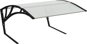 vidaXL robotfűnyíró garázs fekete 80x101x46 cm