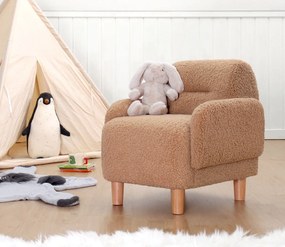 Gyerek ülőke Cobie Teddy - Brown