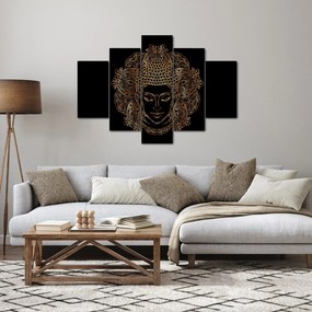 Arany Buddha képe (150x105 cm)