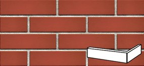 Homlokzati sarok Klinker Klinker piros 6,5x25x12 cm RPASEKPRCE