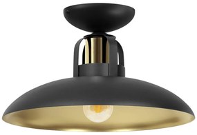 MILAGRO MLP8905 FELIX Loft Mennyezeti Lámpa Fekete, Arany E27 IP20