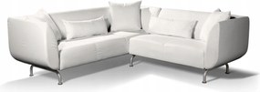 Dekoria 3+2 Strömstad Ikea sarokkanapé huzat fehér