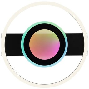 Brilliant -LED RGBW dimmelhető mennyezeti lámpatest MAUREEN LED/20W/230V 3000-6500K fekete+ távirányítóval