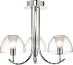 Dar Lighting DUANA DUA5350 Plafonlámpa 3x40W/G9