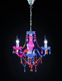 Fém függőlámpa akrilüveg búrával ø 46 cm Lüster – Reality