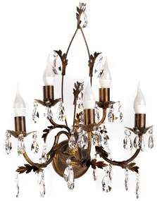 ONLI - Fali lámpa TERESA 5xE14/6W/230V bronz