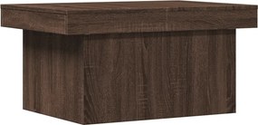 vidaXL barna tölgy színű szerelt fa dohányzóasztal 80 x 55 x 40 cm