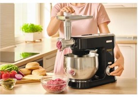 Sencor - fekete konyhai robotgép rozsdamentes acél keverőtállal 1000 W/230 V