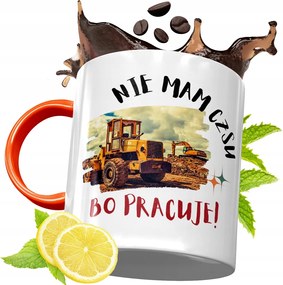 Narancssárga Bögre Dolgozóknak Ajándék fényképes nyomtatással