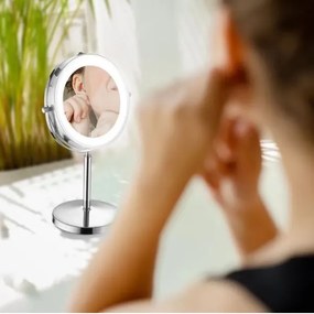 LED Kozmetikai tükör LED/3W/6V 4xAA IP44