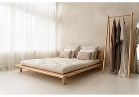 Natúr színű borovi fenyő ruhatartó állvány Hongi – Karup Design