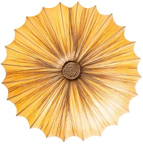 Dizájn mennyezeti lámpa bézs 60 cm 5-lámpás - Plu