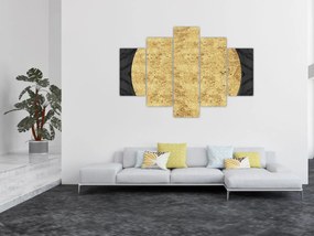Kép - Arany szerkezet N⁰2 (150x105 cm)