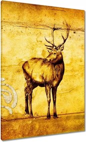 Vászonkép 70x100 Szarvas