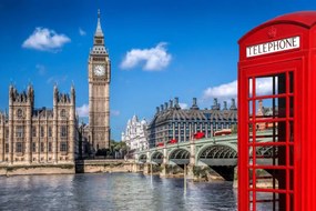 Fotográfia London symbols with BIG BEN, DOUBLE, extravagantni