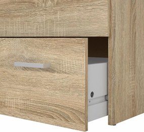 Komód, tölgy sonoma, GARBO 3