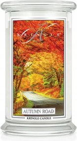 Autumn Road Kringle Candle nagy gyertya két kanóccal (624g)