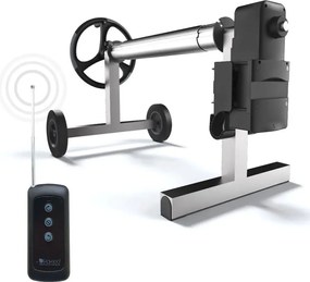 Motoros mobil tekercselő + 3 x 215 cm tengely szett