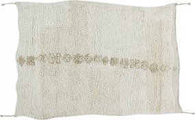 Lorena Canals Jambo gyapjú szőnyeg 140x200 cm kézzel készített natúr