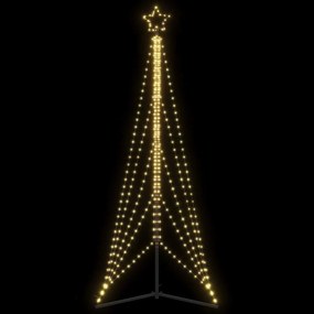 meleg fehér LED karácsonyfa 525 LED 302 cm